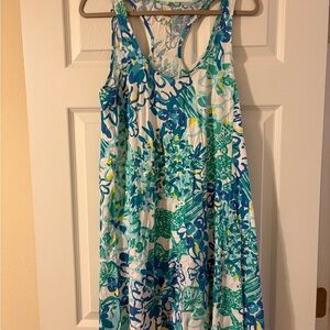 Lilly Pulitzer Sleeveless Blue/Green Dress